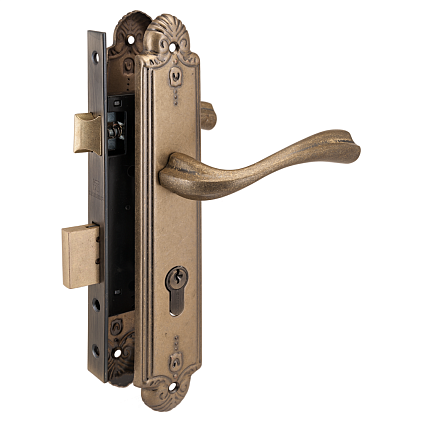 Замок врезной АЛЛЮР АРТ ЗВ4-70.07 OB СОСТАРЕННАЯ БРОНЗА от интернет-площадки Гурумарт