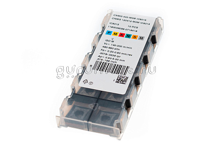 картинка Твердосплавная пластина CNMG 120412-M3M IC6015 от магазина Гурумарт