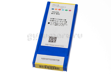 картинка Пластина токарная DCMT11T308-EM YBG205 от магазина Гурумарт