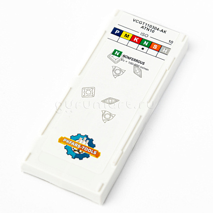 картинка Токарная пластина VCGT110304-AK ATN10 от магазина Гурумарт