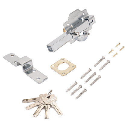 Замок-засов накладной АЛЛЮР CS-153 LL от интернет площадки Гурумарт