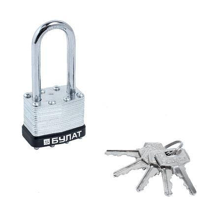 БУЛАТ ВС 0140-01 стальной 5кл. d=6мм Замок навесной   от интернет площадки Гурумарт
