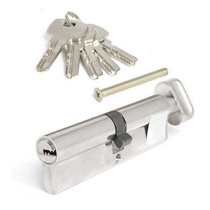 Апекс SM-100-C-NI перф. кл/верт никель Цилиндровый механизм   от интернет площадки Гурумарт