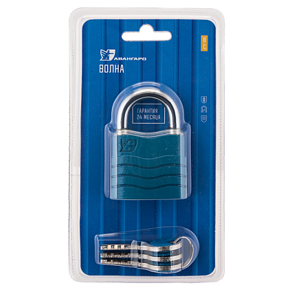 АВАНГАРД ВС2В-40 ВОЛНА d7мм Замок навесной   от интернет площадки Гурумарт