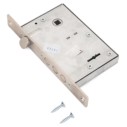 Замок врезной ЭЛЬБОР 1.04.27.5.1 КРЕМЕНЬ НИКЕЛЬ Б/О, М/О 85ММ от интернет-площадки Гурумарт