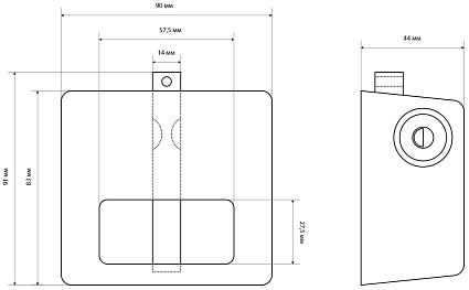 СТАНДАРТ Россия ВС2-10С d14мм Замок навесной   от интернет площадки Гурумарт