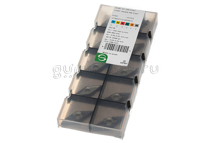 картинка Пластина токарная VCMT 160404-SM IC907 от магазина Гурумарт