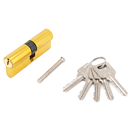 СТАНДАРТ для замков 103/50,132/50 кл/кл GP латунь 70мм 5 кл. Цилиндровый механизм   от интернет площадки Гурумарт