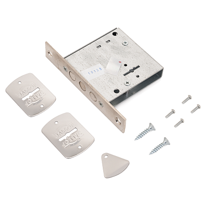 Замок врезной ЭЛЬБОР 1.04.06.5.5 КРЕМЕНЬ 5КЛ НИКЕЛЬ Б/О  от интернет-площадки Гурумарт