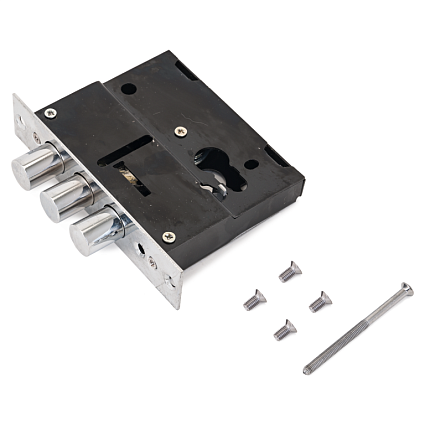 Замок врезной АЛЛЮР ЗВ1-06А БЕЗ Ц/МЕХ.Б/О ДЛЯ КИТ.МЕТАЛЛ.ДВЕРЕЙ от интернет-площадки Гурумарт