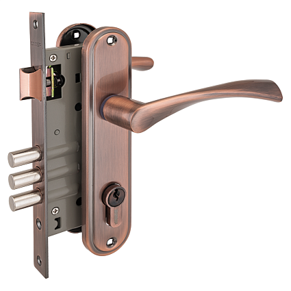 Замок врезной АЛЛЮР 103/3 AС СТ.МЕДЬ от интернет-площадки Гурумарт