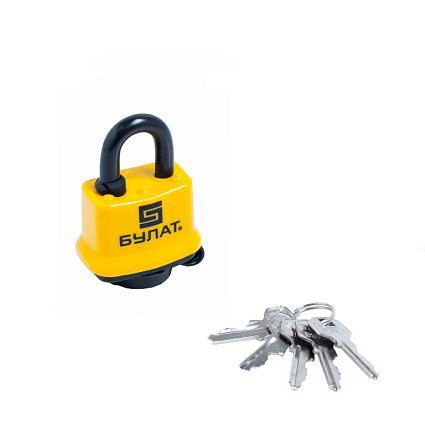 БУЛАТ ВС 0330 всепогодный 5кл. d=5мм Замок навесной   от интернет площадки Гурумарт