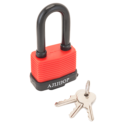 АЛЛЮР ВС1С-50ПД d10мм дл.дужка всепогодный Замок навесной  от интернет площадки Гурумарт