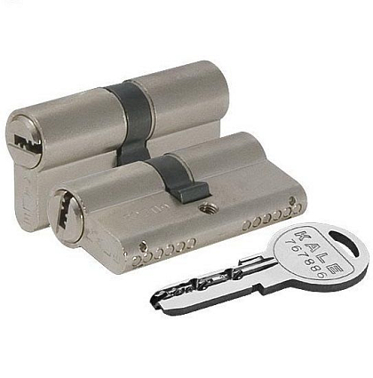 KALE 164 SNC/90 35х10х45 никель перф.кл Цилиндровый механизм от интернет площадки Гурумарт