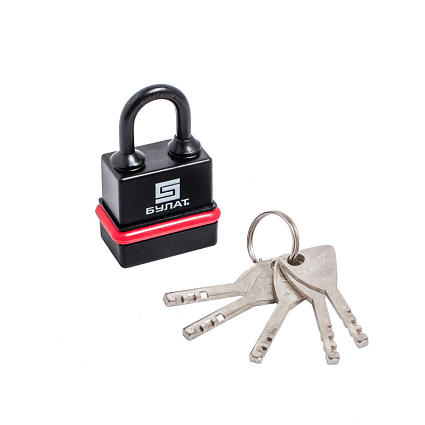 БУЛАТ ВС 3-Н45 ПЛ всепогодный 5кл. d=6мм Замок навесной   от интернет площадки Гурумарт