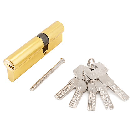 Стандарт F-01 85(30х10х45) GP 5кл золото перф. ключ/ключ Цилиндровый механизм от интернет площадки Гурумарт