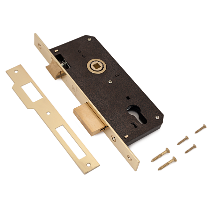 Замок врезной АЛЛЮР 9045 B GP БЕЗ Ц/М от интернет-площадки Гурумарт