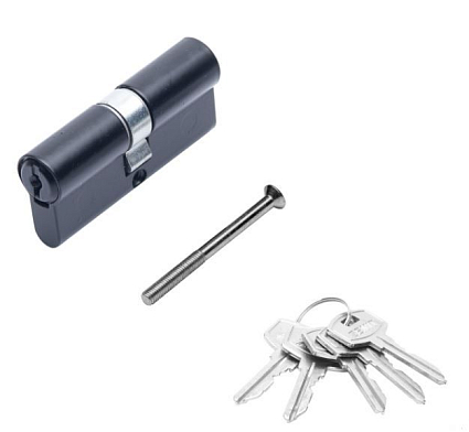 Зенит МЦ 1-5-70 BL черный д/врез.замков 5кл.Цилиндровый механизм от интернет площадки Гурумарт