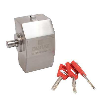 БУЛАТ ВС 3-Д50 НС нержавеющая сталь 3кл. d=12мм Замок навесной   от интернет площадки Гурумарт