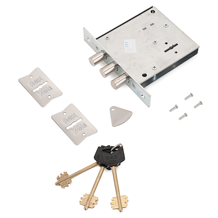 Замок врезной ЭЛЬБОР REX 1.3 3 КЛ Б/О (1.04.02.3) от интернет-площадки Гурумарт