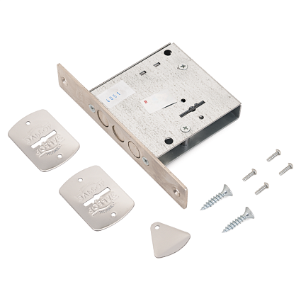 Замок врезной ЭЛЬБОР 1.04.07.5.5 КРЕМЕНЬ 5КЛ НИКЕЛЬ Б/О от интернет-площадки Гурумарт