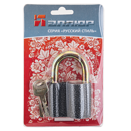АЛЛЮР ВС2-1С d12мм Замок навесной от интернет площадки Гурумарт