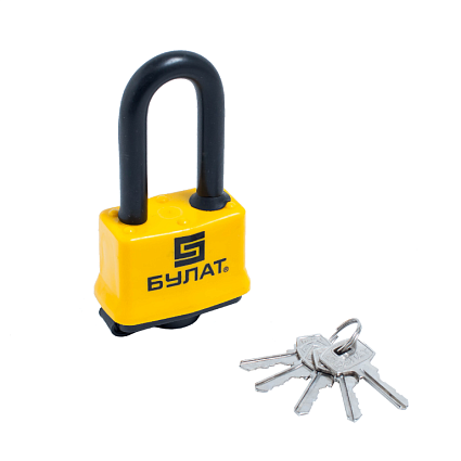 БУЛАТ ВС 0350-01 всепогодный 5кл. d=11мм Замок навесной   от интернет площадки Гурумарт