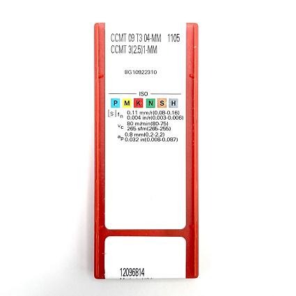 картинка Пластина токарная CCMT 09 T3 04-MM  1105 от магазина Гурумарт