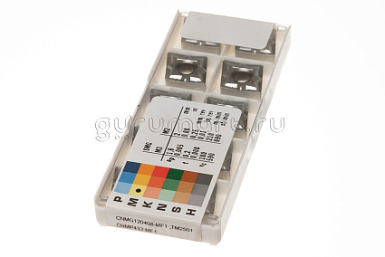 картинка Пластина токарная CNMG 120408-MF1, TM2501 от магазина Гурумарт