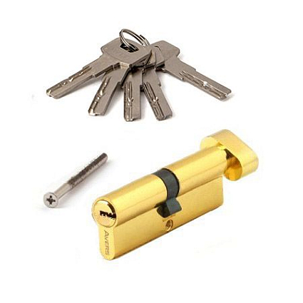 AVERS ZM-90-C-G золото перфо. кл/верт. 5кл. Цилиндровый механизм от интернет площадки Гурумарт