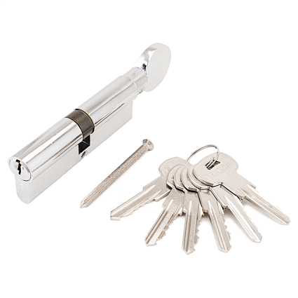 АЛЛЮР A.G 90-6К CP хром вертушка Цилиндровый механизм от интернет площадки Гурумарт