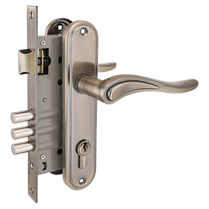 Замок врезной АЛЛЮР 102/3 AB СТ.БРОНЗА от интернет-площадки Гурумарт