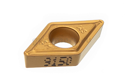 картинка Твердосплавная пластина DCMT 11T308-SM IC9150 от магазина Гурумарт