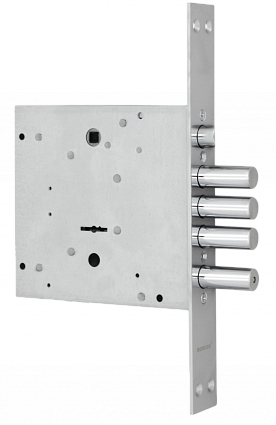 Замок врезной сувальдный с защёлкой Border (Бордер) ЗВ9-8 МК4/15, 5 кл. Универсальный /77740 от интернет-площадки Гурумарт