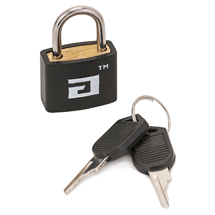 АЛЛЮР ВС1Л-20 ЧЕРНЫЙ d=2,8мм для чемоданов Замок навесной от интернет площадки Гурумарт