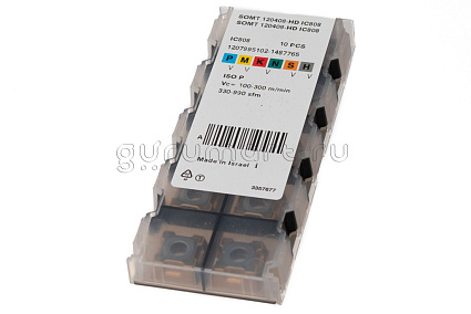 картинка Пластина токарная SOMT 120408-HD IC808  от магазина Гурумарт