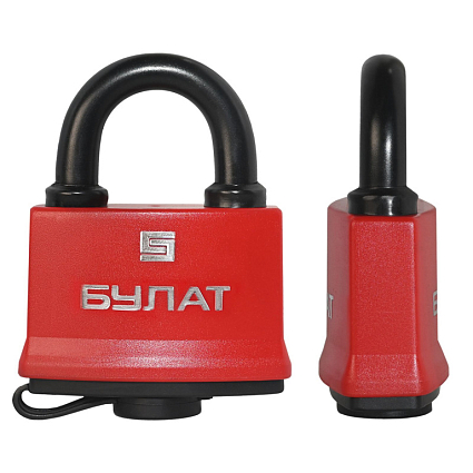 БУЛАТ ВС 1-П70 ПЛ всепогодный 5 кл. d=10,6мм Замок навесной   от интернет площадки Гурумарт