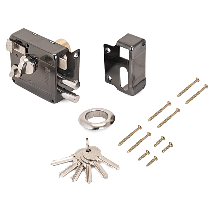 Замок накладной АЛЛЮР LT 556 BN-R от интернет площадки Гурумарт