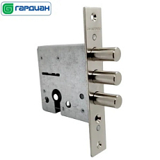 Замок врезной Гардиан 12.01 3-х ригельный под личинку от интнрнет-магазина Замки-НТ