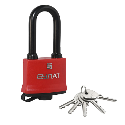 БУЛАТ ВС 1-П58-01 ПЛ всепогодный 5 кл. d=10,1мм Замок навесной   от интернет площадки Гурумарт