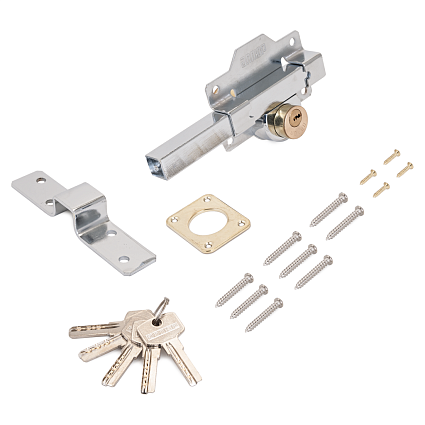 Замок-засов накладной АЛЛЮР CS-170 LL от интернет площадки Гурумарт