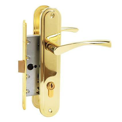 Замок врезной АЛЛЮР ЗВ 7-103/85 GP ЗОЛОТО от интернет-площадки Гурумарт