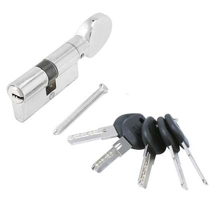 АЛЛЮР HD FG 60-5К CP (30х30G) хром перф.кл/верт Цилиндровый механизм от интернет площадки Гурумарт