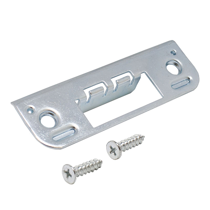 Ответная планка АЛЛЮР 045 ZP ХРОМ ДЛЯ ФИНСКИХ ДВЕРЕЙ от интернет-площадки Гурумарт