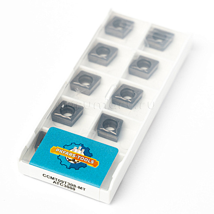 картинка Токарная пластина CCMT09T308-MT ATC 3000 от магазина Гурумарт