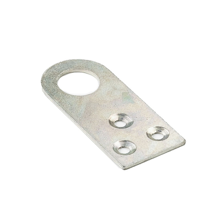 Проушина д/нав.замков Киров Секрет 70х33 (2мм) прямая цинк d18мм пара   от интернет площадки Гурумарт