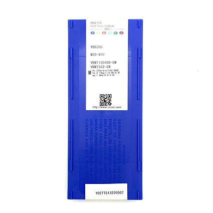 картинка Пластина токарная VBMT160408-EM YBG205 от магазина Гурумарт