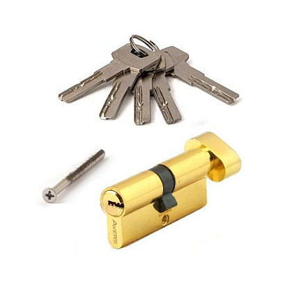 AVERS ZM-70-C-G золото перфо. кл/верт. 5кл. Цилиндровый механизм от интернет площадки Гурумарт