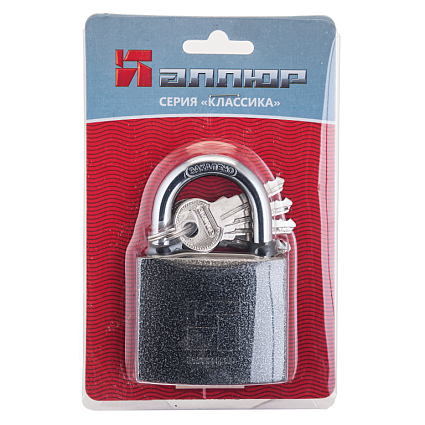АЛЛЮР ВС1Ч-350 d8мм полимер 5кл. Замок навесной от интернет площадки Гурумарт