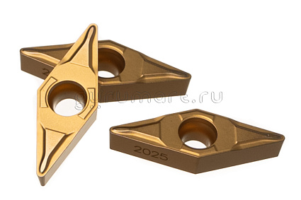 картинка Пластина токарная VBMT 16 04 08-MF 2025  от магазина Гурумарт